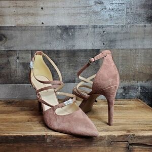 New Marc Fisher Nestor 3 Strappy Pumps